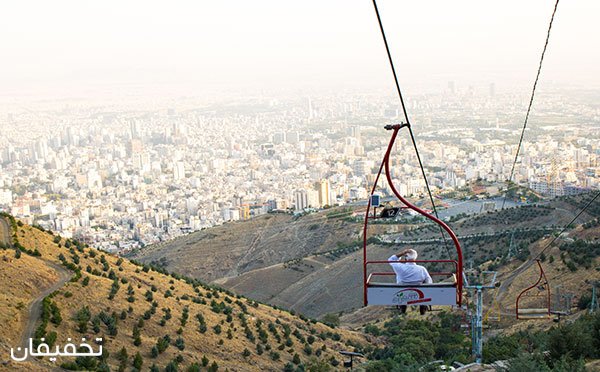 تله سیژ چشمه نمای خاصی از تهران را ارائه می‌دهد