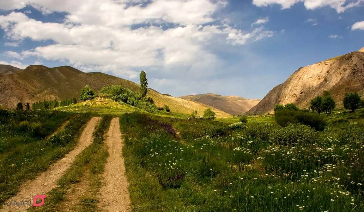 فاصله تهران تا تنگه واشی