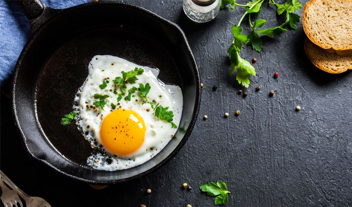 تخم مرغ منبع فوق‌العاده‌ای از پروتئین است.