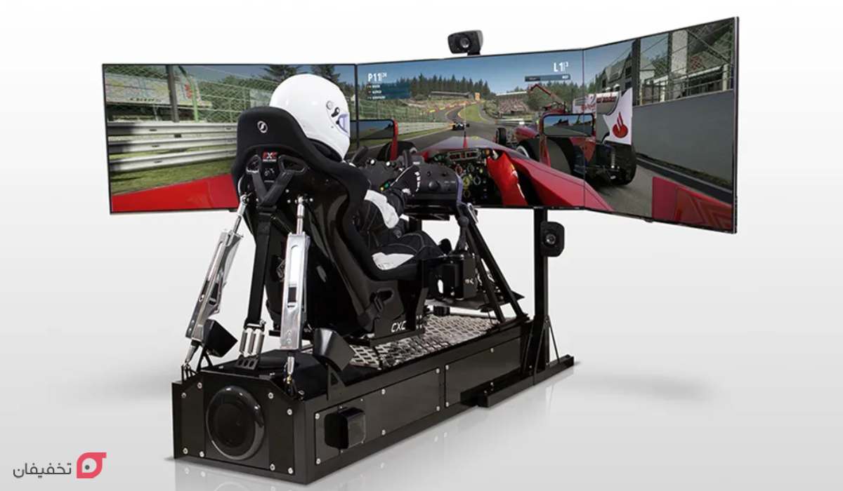 ماشین های مسابقه ای مجهز به حرکت (Motion Racing Simulators)