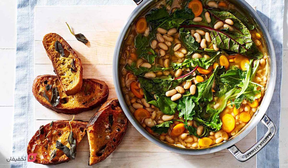 غذاهای گیاهی بدون روغن