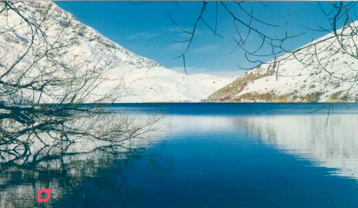 دریاچه گهر در زمستان