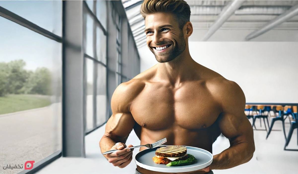 بعد از ورزش برای عضله سازی چه بخوریم