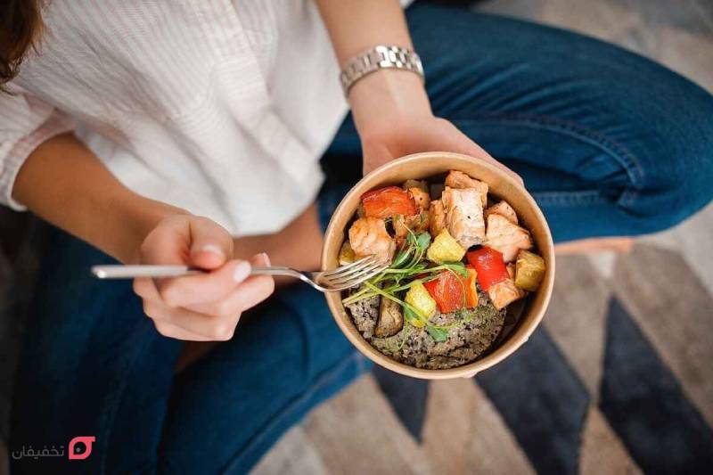 رژیم غذایی مناسب برای رفع غبغب