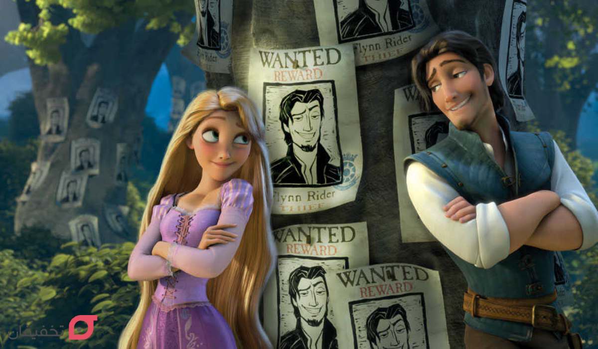 انیمیشن راپونزل (Tangled)