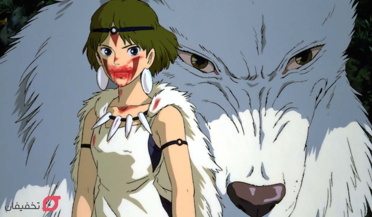 انیمه پرنسس مونوکونو Princess Mononoke