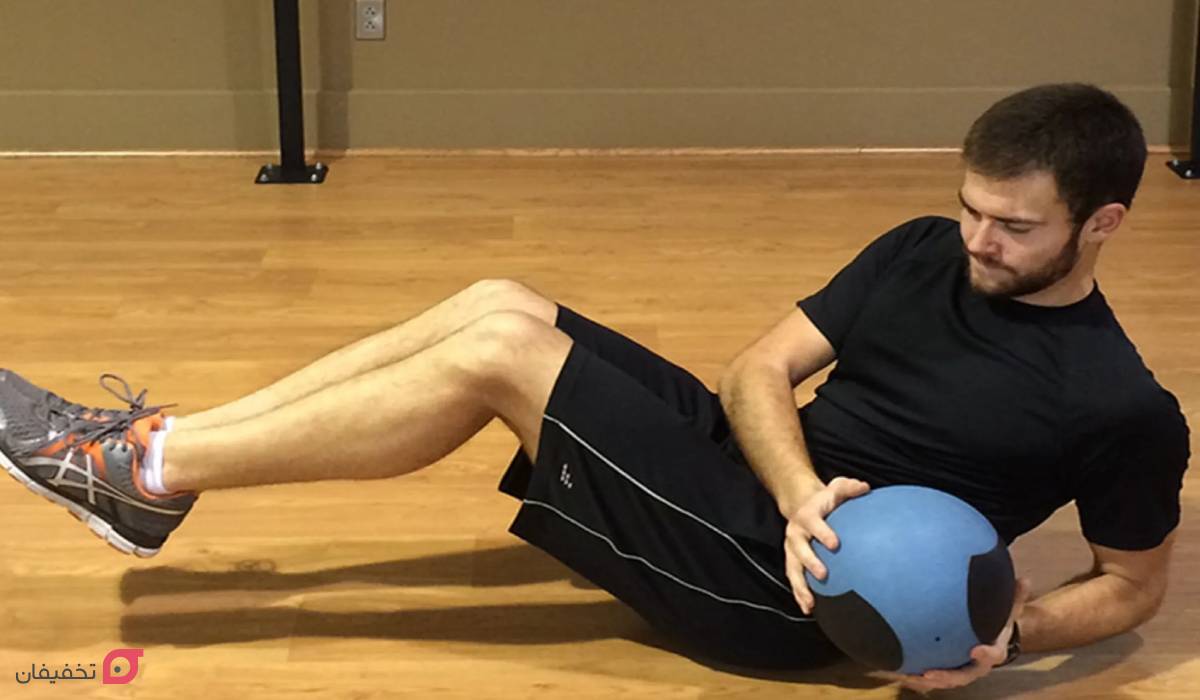 دراز نشست برای لاغری شکم