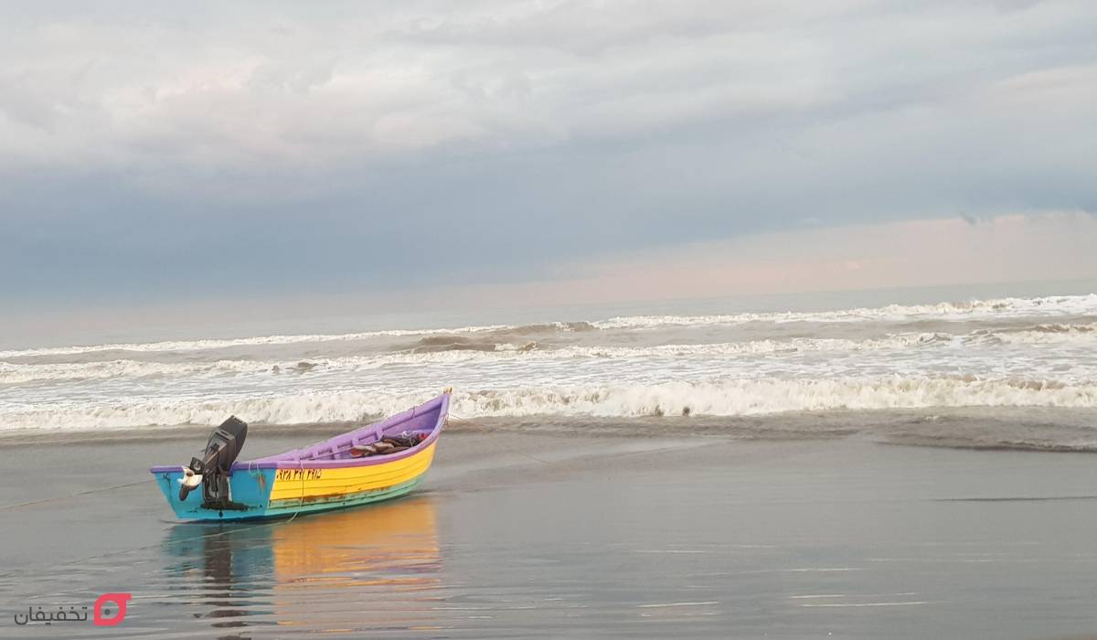 بهترین ساحل نمک آبرود