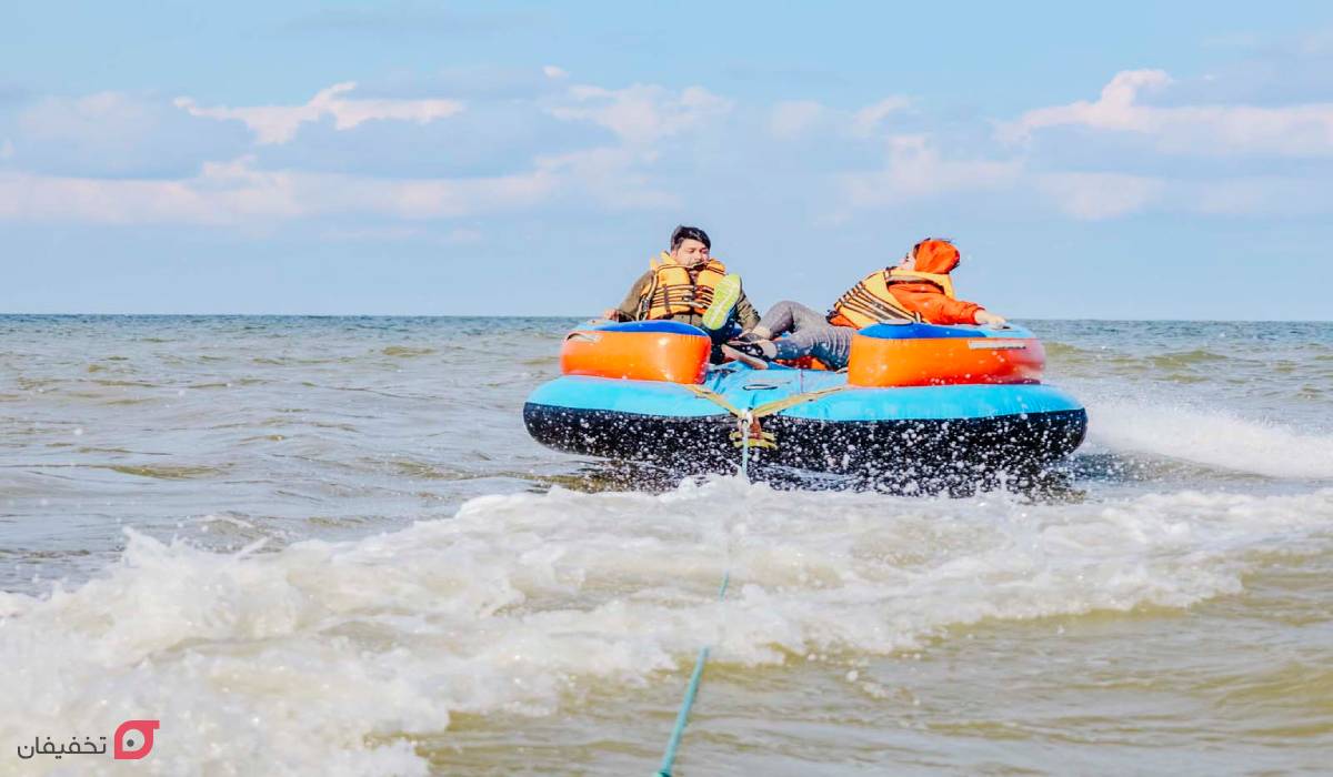  تفرجگاه ساحلی نمک آبرود