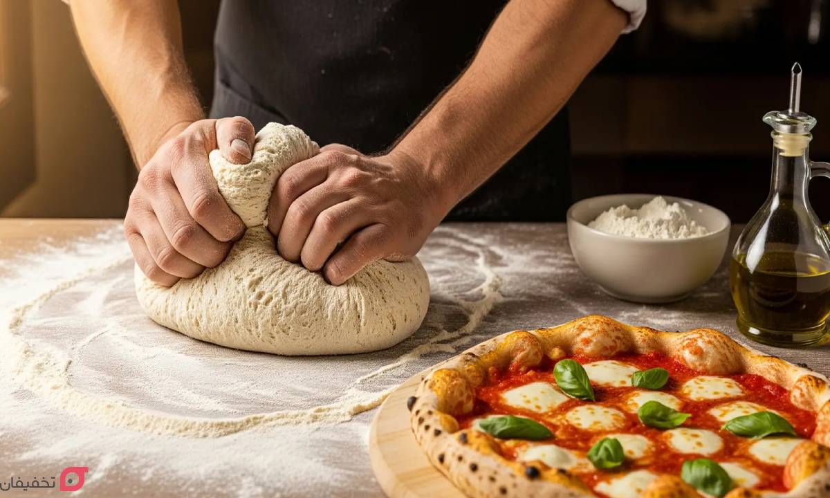 تفاوت خمیر پیتزا آمریکایی و ایتالیایی