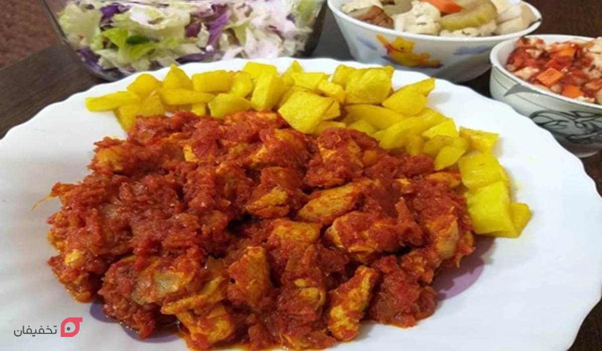انواع غذا با گوشت چرخ کرده مرغ