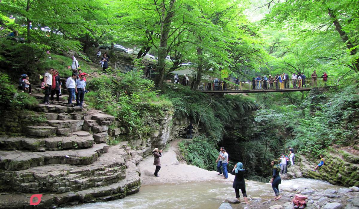 مسیر دسترسی ابشار ویسادار