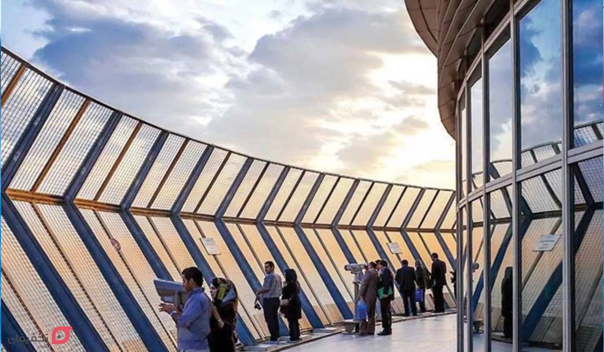 برج میلاد تهران؛ اطلاعات کامل با تصاویر از داخل و بیرون 6 بالای برج میلاد