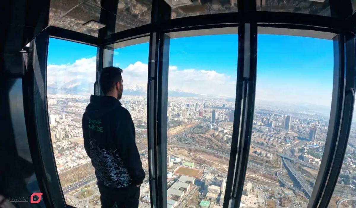 برج میلاد تهران؛ اطلاعات کامل با تصاویر از داخل و بیرون 8 آسانسور برج میلاد