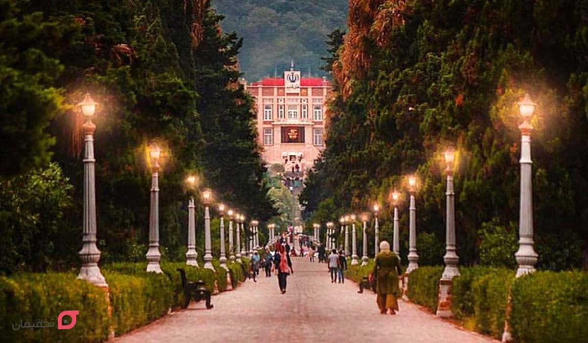  جاهای دیدنی رامسر در شب
