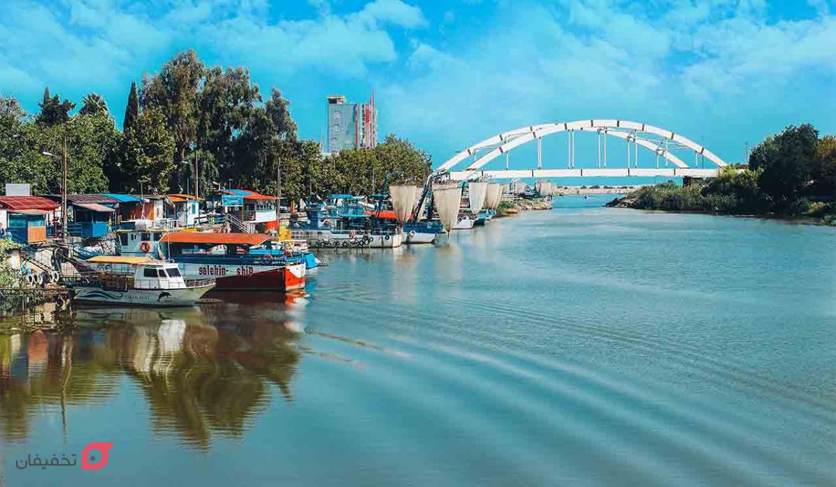 پل های بندر انزلی