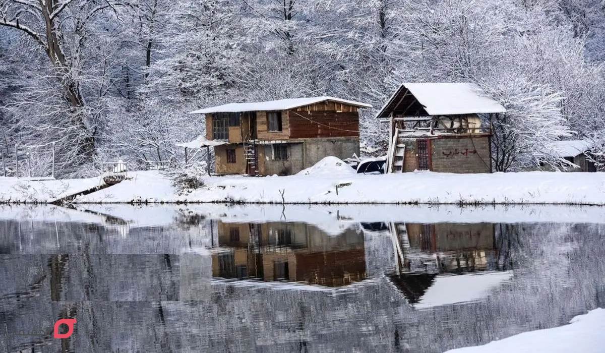 جاهای دیدنی ساری در زمستان