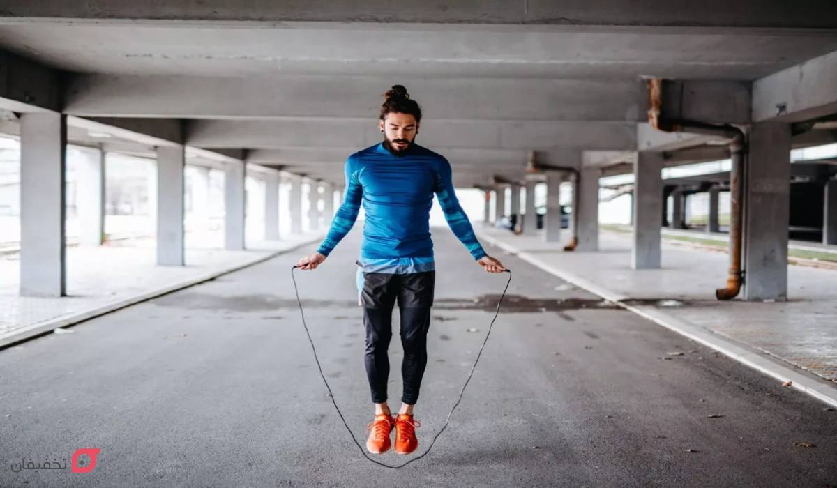 طناب زدن برای لاغری | روزی چند طناب بزنیم تا سریع لاغر شویم 4 فواید طناب زدن