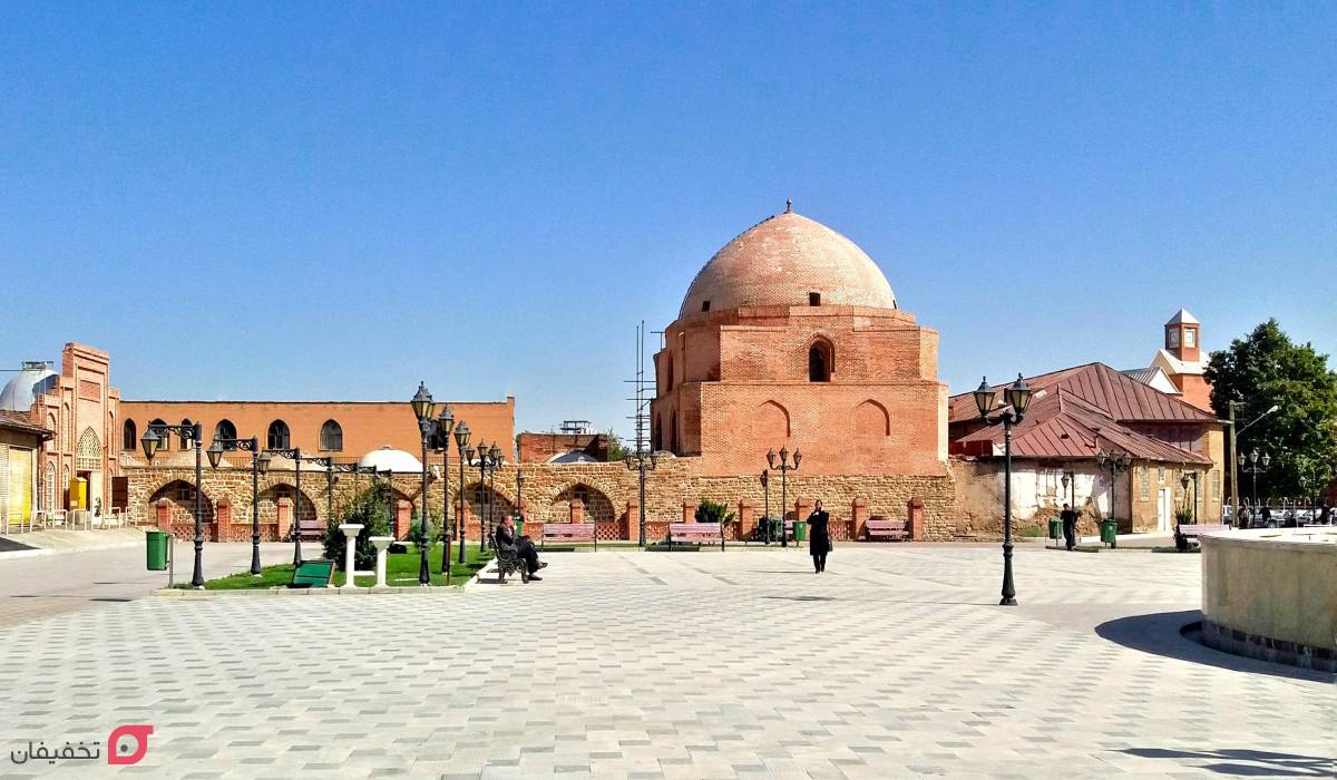 جاهای دیدنی ارومیه | 18 مکان تفریحی ارومیه با عکس و آدرس 5 مسجد جامع ارومیه