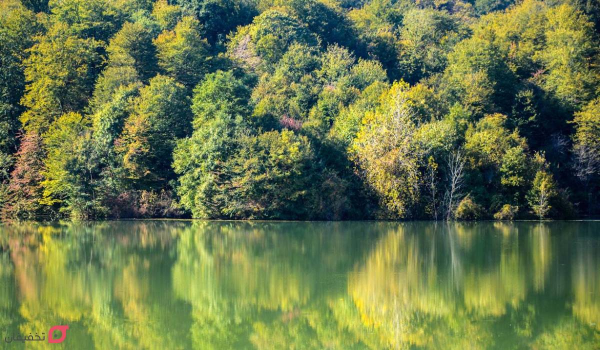 جاهای دیدنی مازندران | 20 مکان تفریحی تاریخی و طبیعی با عکس 12 دریاچه الیمالات
