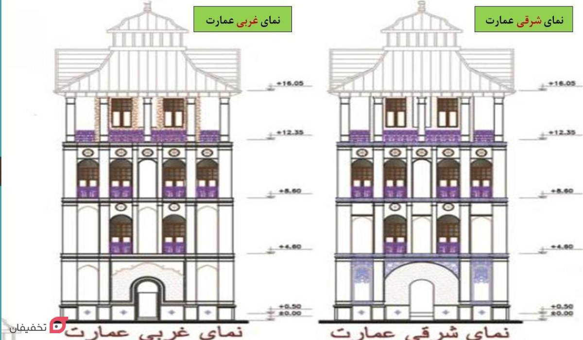 عمارت کلاه فرنگی تهران | مکانی که حق بازدید از آن را ندارید 11 عمارت کلاه فرنگی