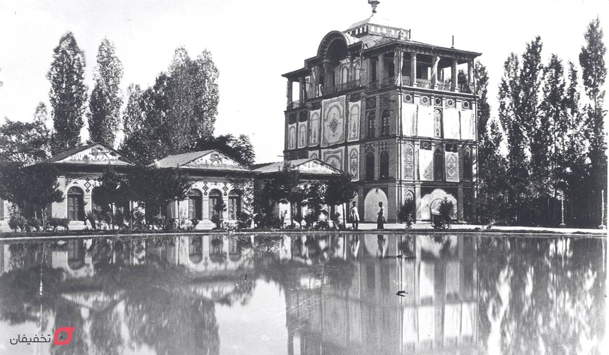 تاریخچه عمارت کلاه فرنگی عشرت آباد