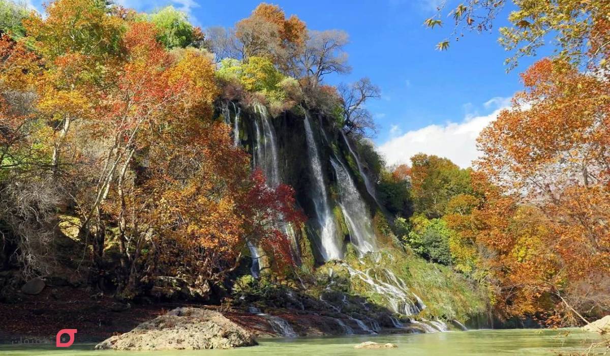 تفریحات آبشار بیشه لرستان