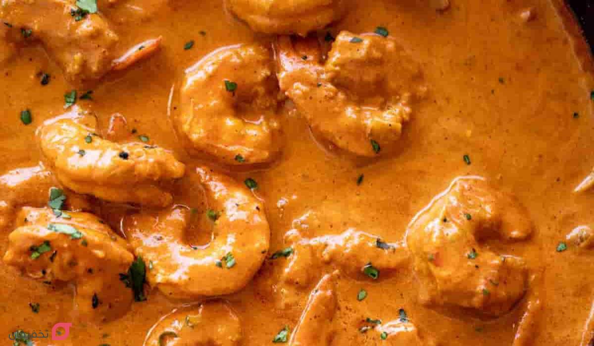 غذاهای سنتی کیش | 20 غذای محلی دریایی و عربی معروف خوشمزه 4 خورشت میگو