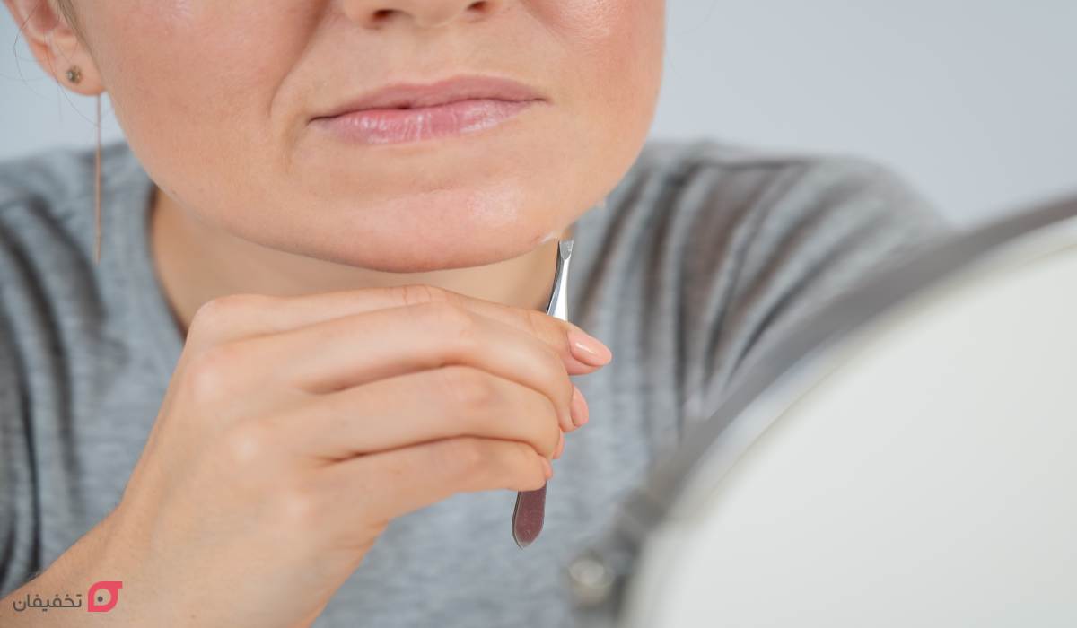 موهای زائد چانه در زنان نشانه چیست | 10 درمان خانگی و گیاهی 10 درمان گیاهی موهای زائد زیر چانه