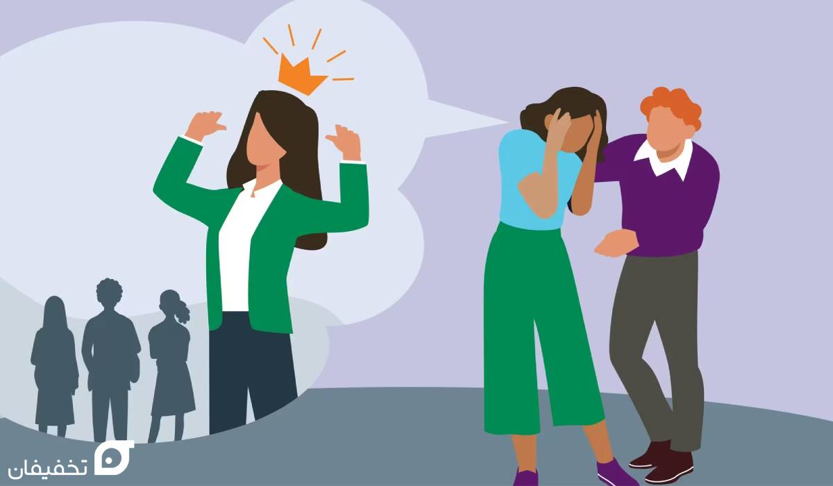 اختلال شخصیت خودشیفته چیست | خصوصیات + نحوه برخورد | درمان 5 اختلال شخصیت خودشیفته