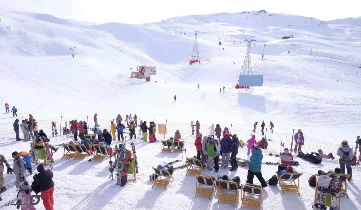 پیست اسکی دیزین کجاست؟ زمان بازگشایی و قیمت بلیط 1404 5 پیست اسکی دیزین