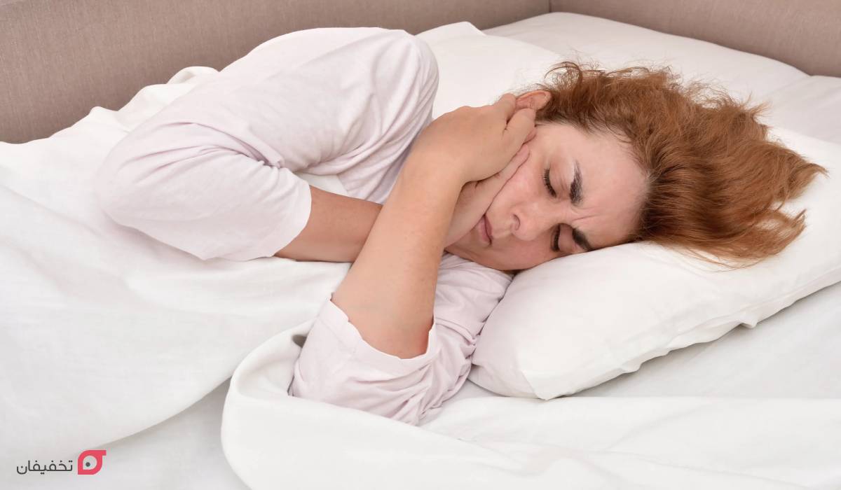 نحوه خوابیدن بعد از ایمپلنت