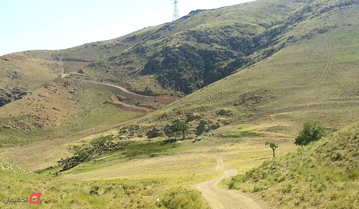 مسیر رفتن به روستای برغان
