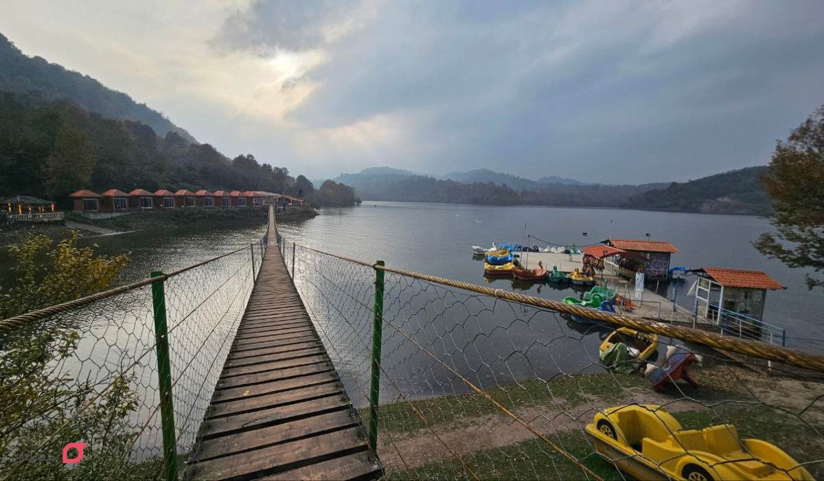 پل معلق سد شیاده