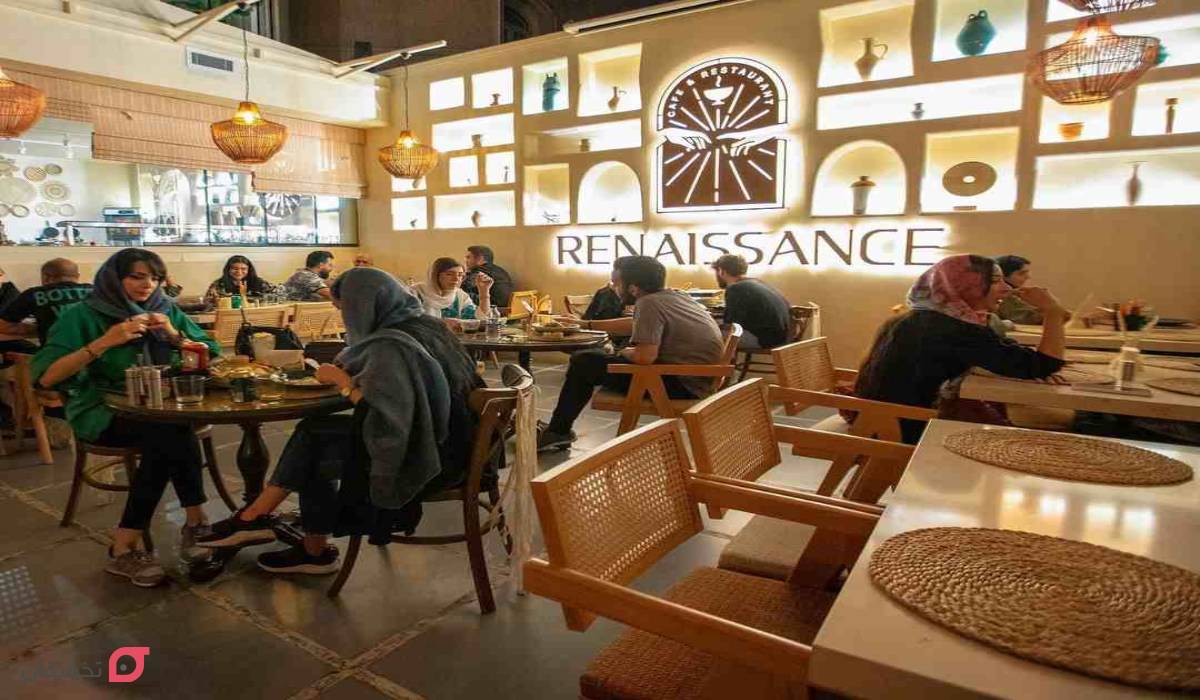 کافه های مینیمال تهران | 7 کافه جذاب و دنج با آدرس و عکس 4 کافه رنسانس