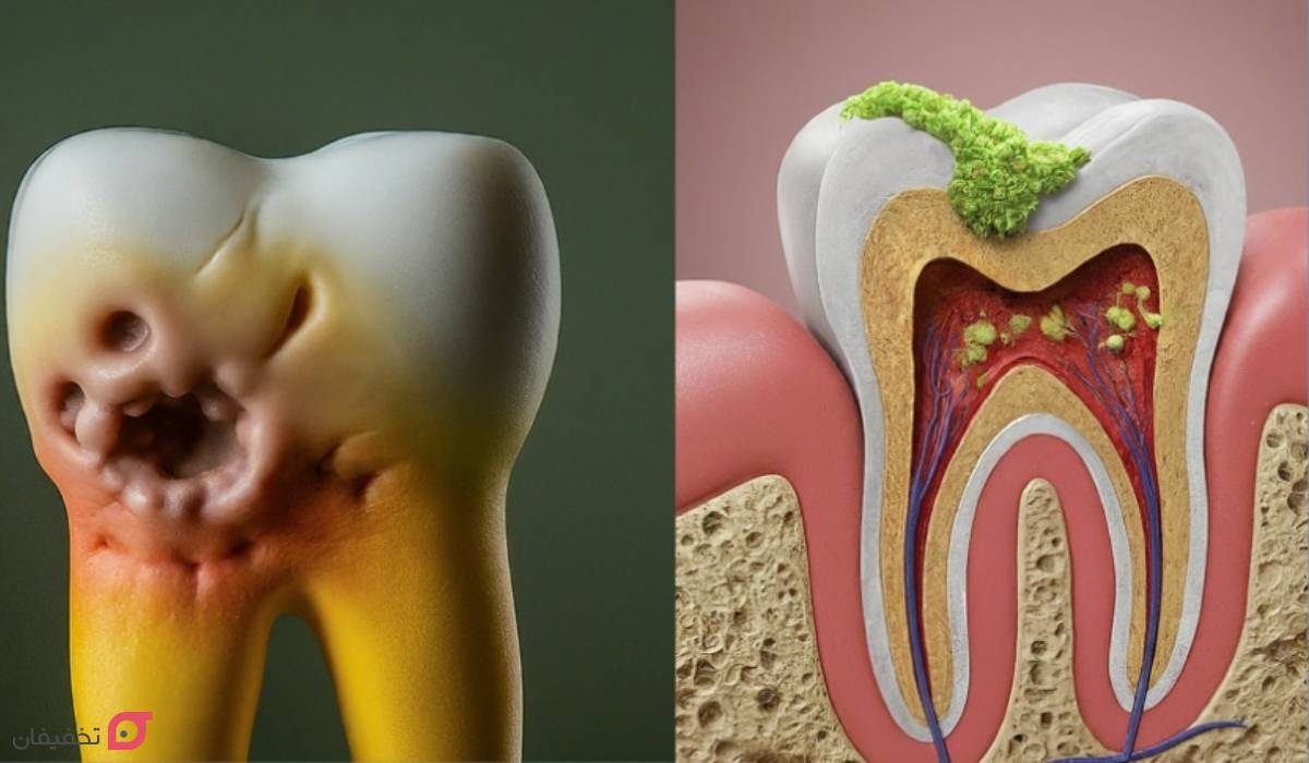 آبسه دندان چیست؟ علائم و خطرات | درمان فوری و نحوه تخلیه 4 علائم آبسه دندان