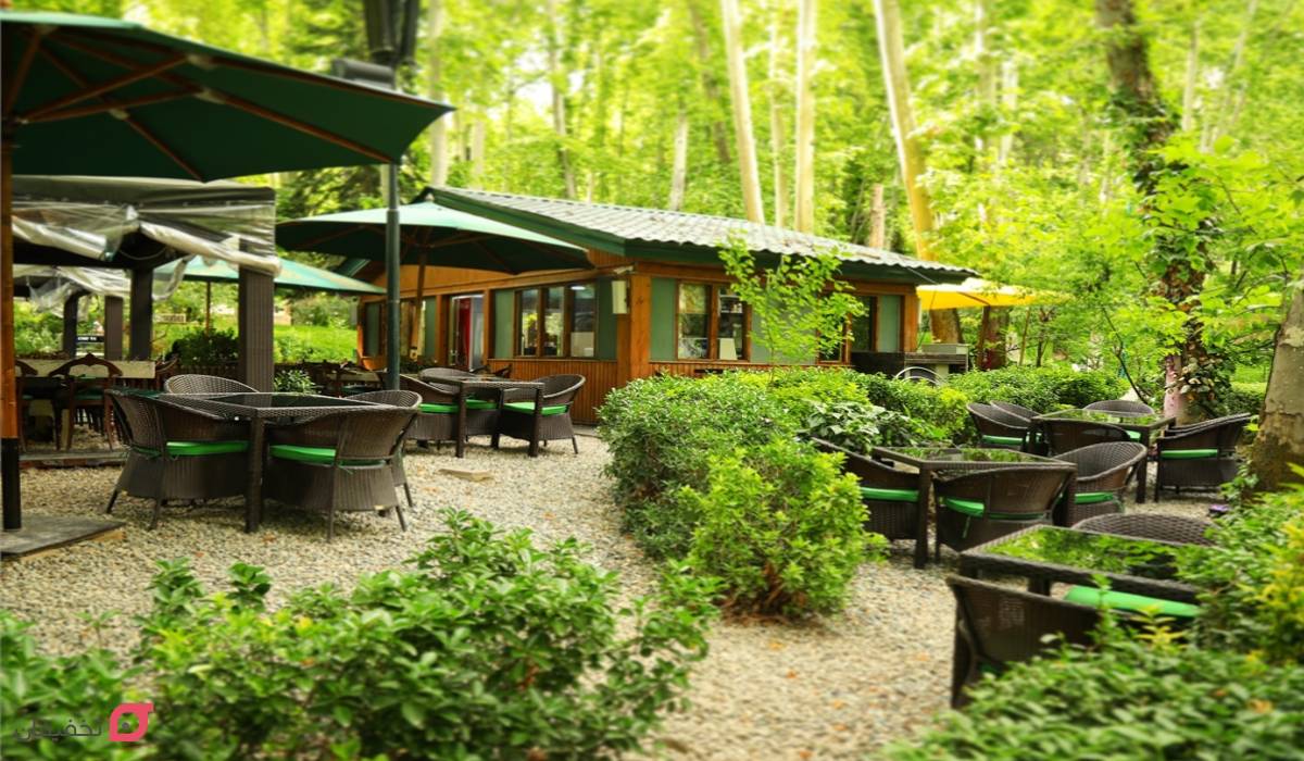 کافه های غرب تهران با فضای باز