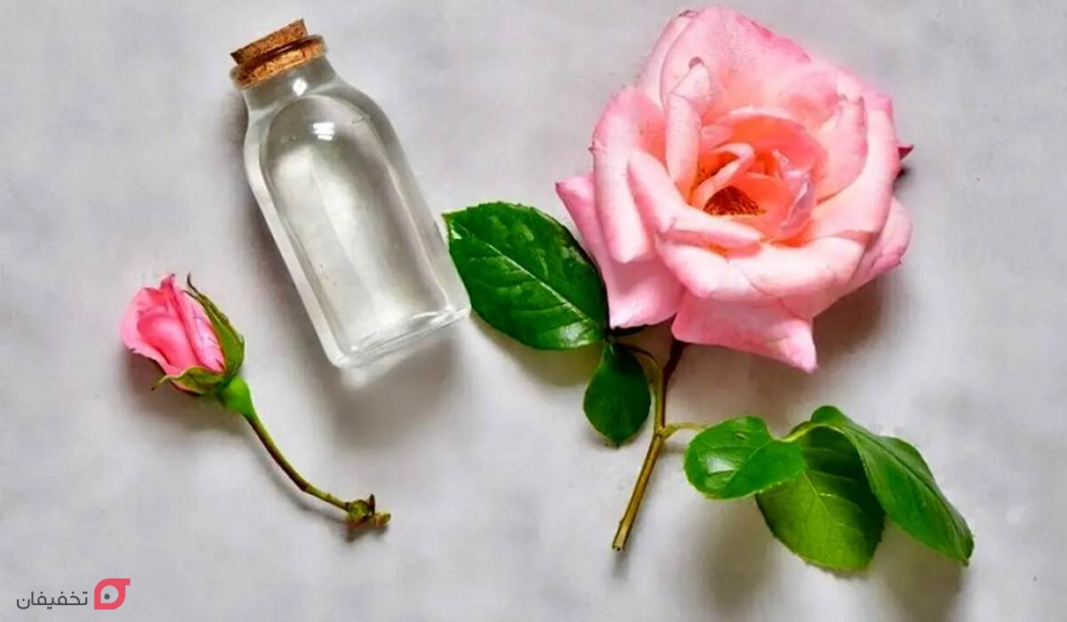 خواص گلاب برای پوست قبل از خواب | نحوه استفاده در 6 مرحله 6 فواید خوردن گلاب قبل از خواب