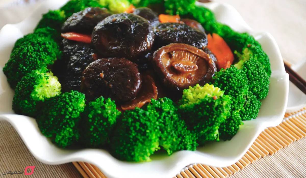 غذای رژیمی با قارچ چی درست کنم | 8 غذا با سبزیجات و مرغ 7 غذای رژیمی با قارچ و کلم بروکلی