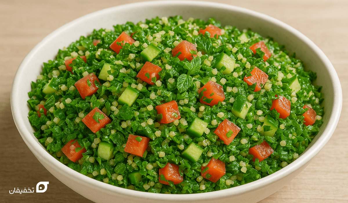 غذای عربی | معرفی ۱۰ غذای معروف و محبوب کشورهای عربی 5 غذای عربی بدون گوشت