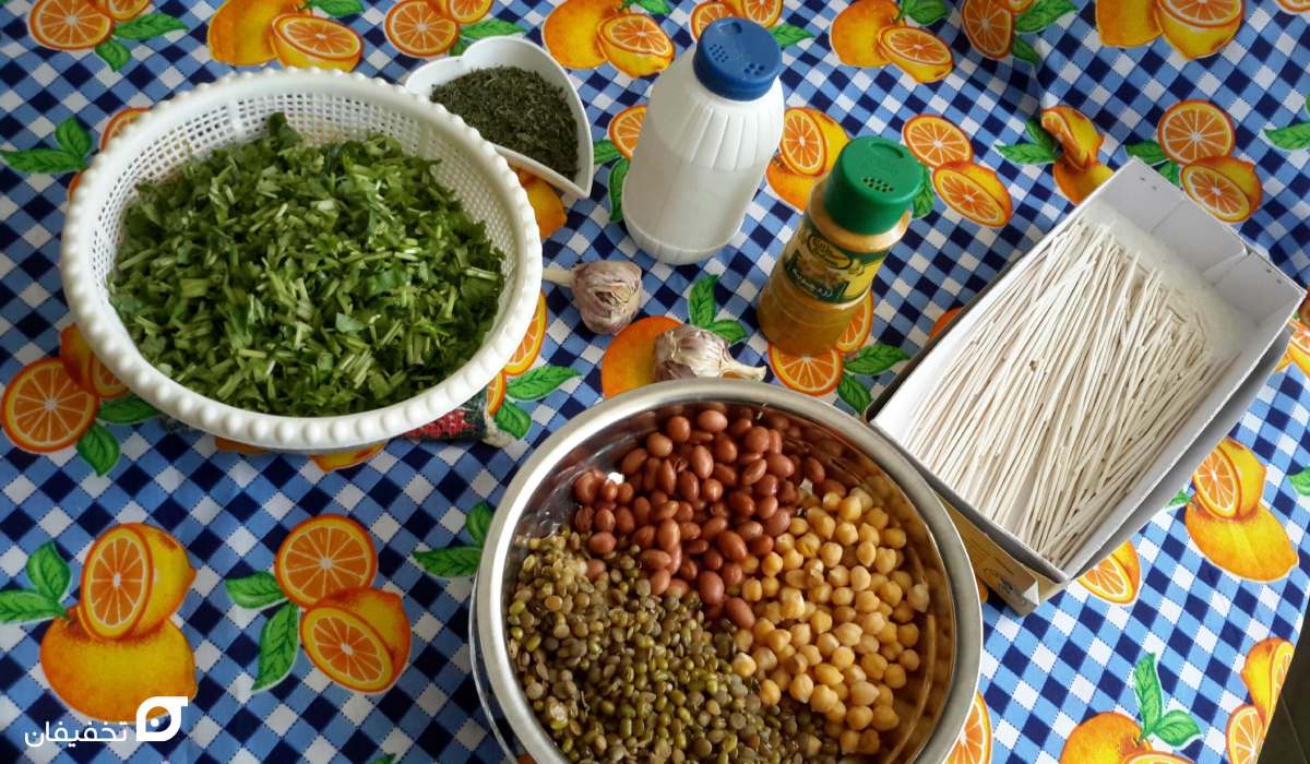 آش رشته نذری برای 50 نفر | طرز تهیه + مواد لازم 5 طرز تهیه آش رشته نذری برای 50 نفر