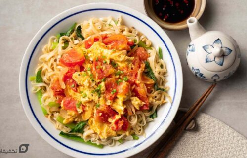 غذا با نودل و مواد دم دست | اقتصادی و فوری در ۱۵ دقیقه 50 غذا با نودل