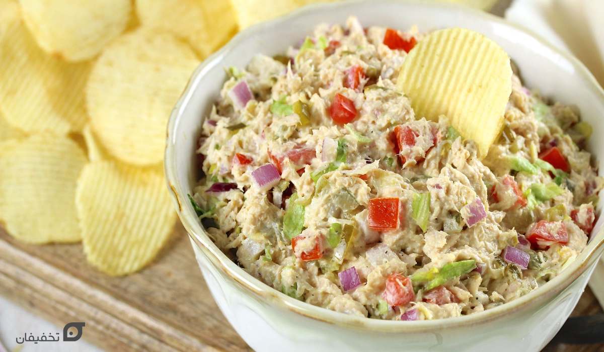 سالاد تن ماهی | طرز تهیه 8 نوع سالاد خوشمزه و رژیمی 7 سالاد تن ماهی