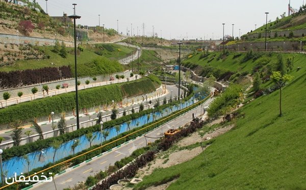استفاده از دوچرخه دنده‌ای  در بوستان نهج البلاغه -2